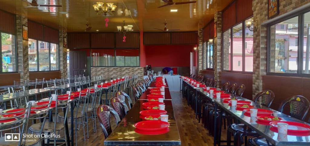 party hall at my guest rooms in kuttikkanam